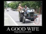 A good wife…
